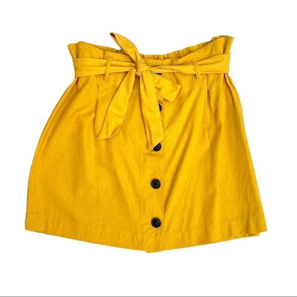 Ci Sono by Cavalini Paper Bag Skirt - Picture 2 of 9